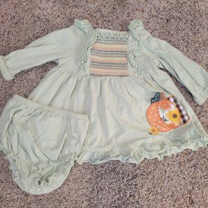 Good Lad Pumpkin Dress Set